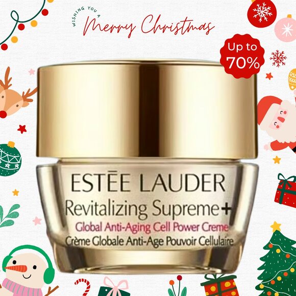 Estee Lauder Revitalizing Supreme+Global Anti-Aging Cell Power Creme -0.24 Oz/7m - Picture 1 of 3